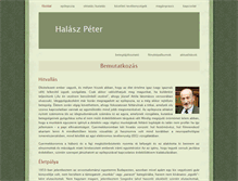 Tablet Screenshot of halaszpeter.hu